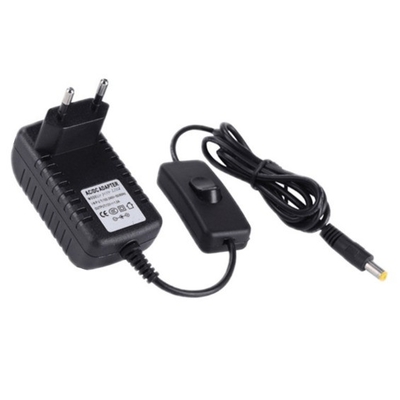 AC100-240V Входное напряжение 12V адаптер питания с встроенным переключателем с несколькими соединителями постоянного тока