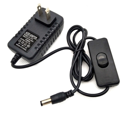 AC100-240V Входное напряжение 12V адаптер питания с встроенным переключателем с несколькими соединителями постоянного тока