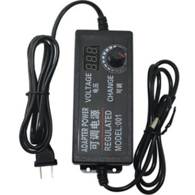 C-Power 3-12V 5A 60W регулируемый адаптер с опциональным 1.2M DC кабелем и вставкой в конструкцию
