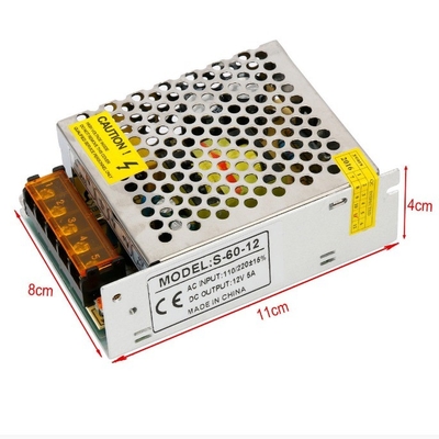 12V 5A 12V 3A 12V 1A Силовое питание для электрических приборов Выходная частота 50/60HZ