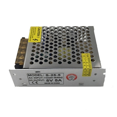 25 Вт постоянного тока 5525 Ввод питания AC 110V 220V 5V 5A с защитой от перегрузки