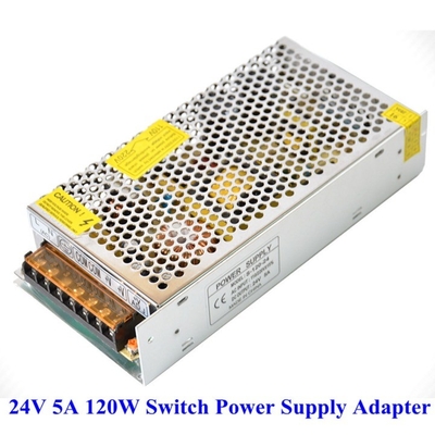 Защита от короткого замыкания C-Power 110v 220v ac dc 12v 24v источник питания s-120-24 24v 5a