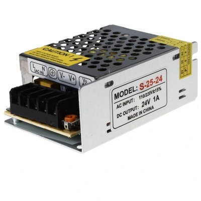24w 25w C-Power 110v 220v ac dc 24v одноразовый выходный источник питания с защитой от перенапряжения