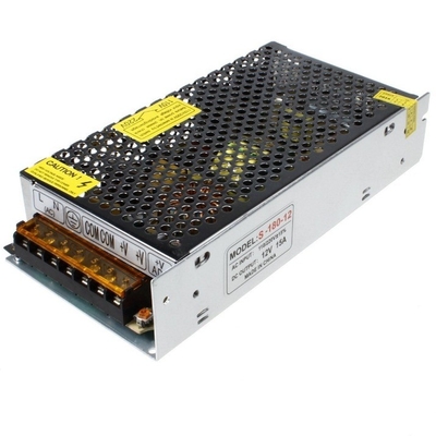 Единый выход 12V 180W 15A адаптер питания AC/DC с защитой от короткого замыкания